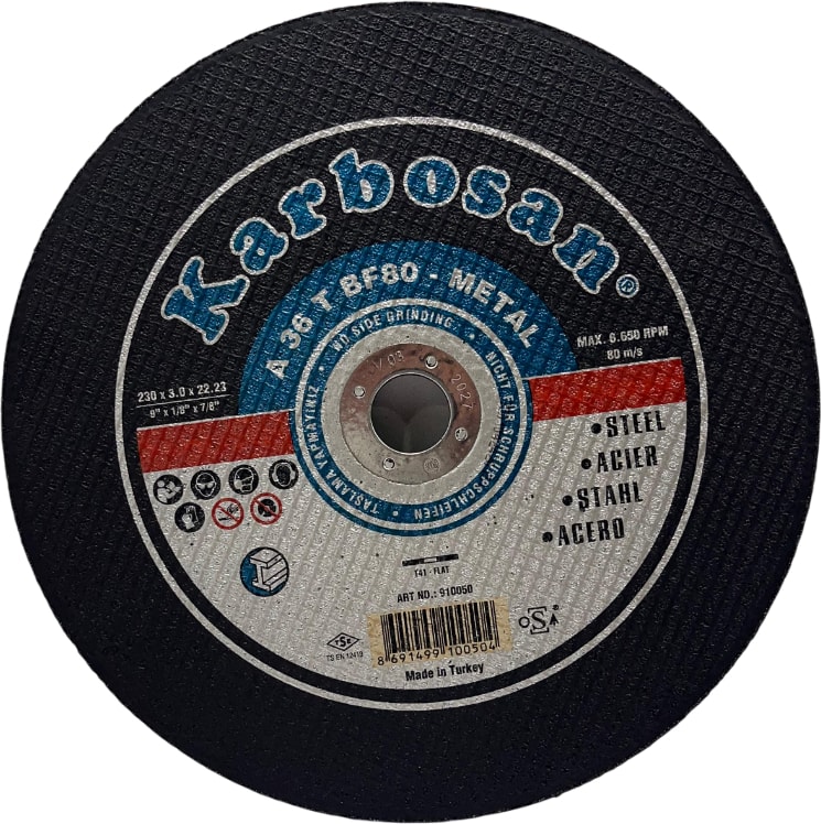 KARBOSAN Metal Kesici Disk 230MM
