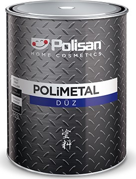 Polimetal Düz 2,5 lt Siyah