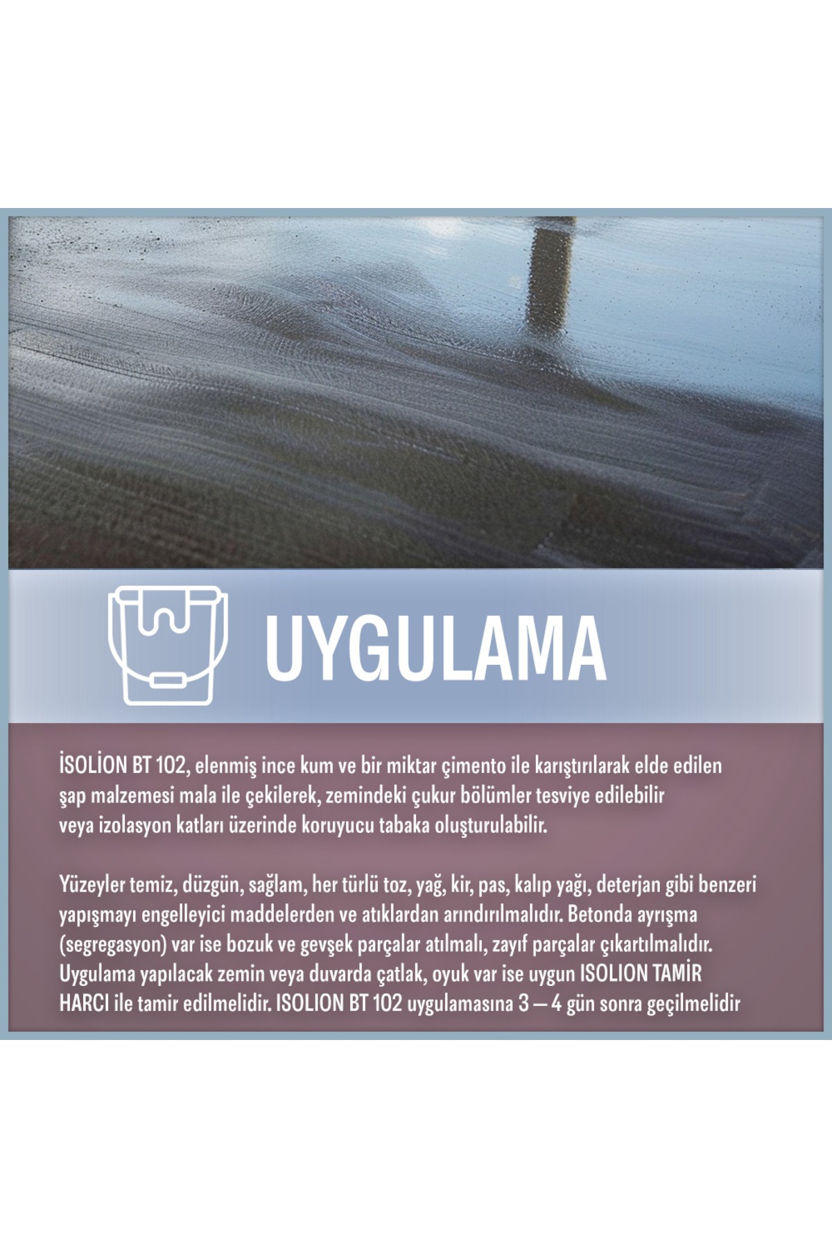 BT 102 Su Yalıtım Malzemesi (16 KG)