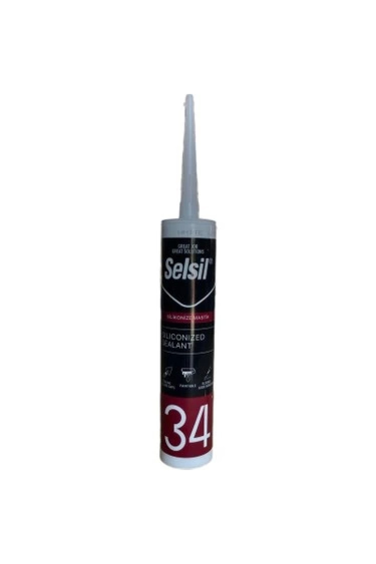 SELSİL 34 Silikonize Mastik 450GR.