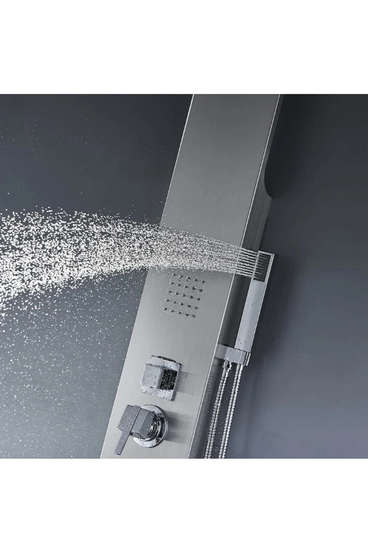 Sam Aras Antrasit Duş Paneli, Robot Duş, Masajlı Duş Sistemi , Antrasit Duş Kolonu,