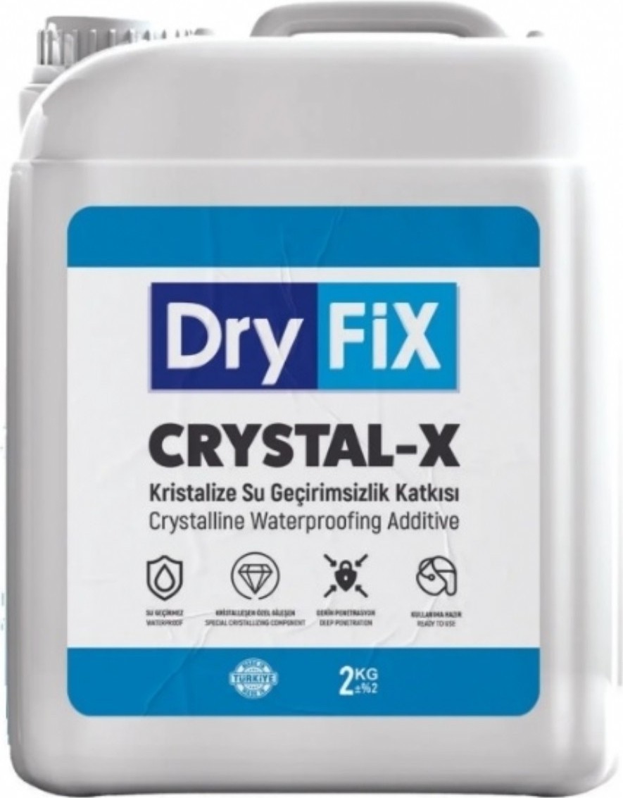 Crystal-X Likit Kristalize Su Yalıtım Katkısı 30 Lt