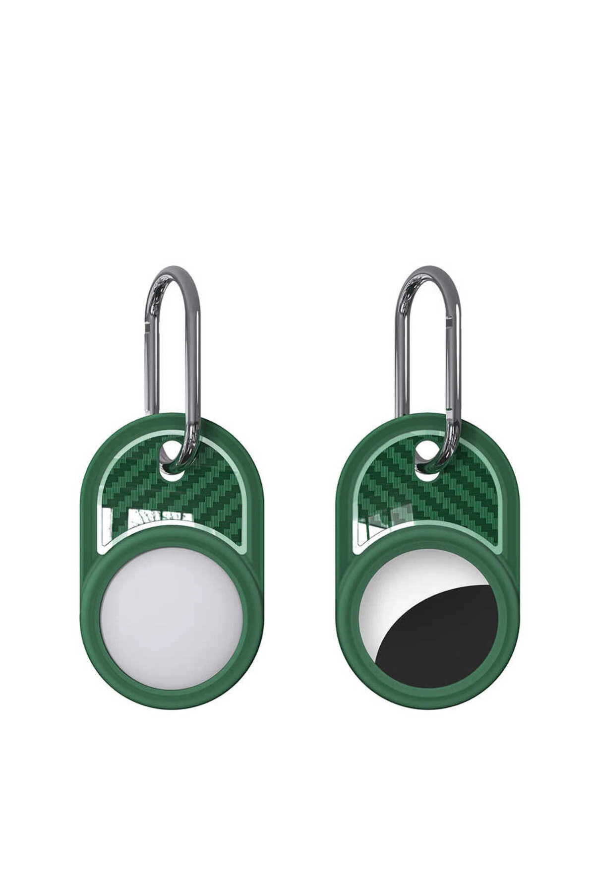 TYGO Airtag 05 Uyumlu Silikon Anahtarlık-Yeşil