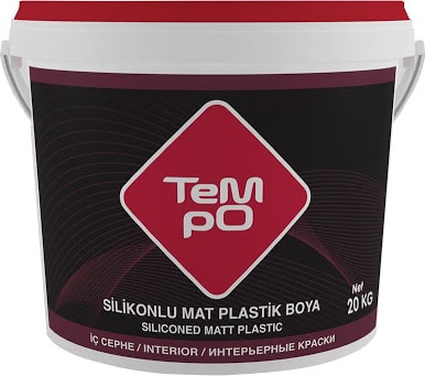 Tempo Silikonlu Mat Iç Cephe Plastik Boya 20 kg