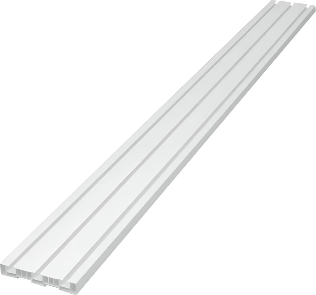 2.5 mt Perde Rayı Beyaz 3lü