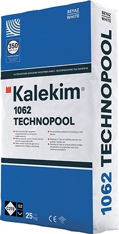 Technopool - Su Yalıtımı Saglayan Yapıstırma Harcı (Beyaz) C2TE S2 25 kg 1062
