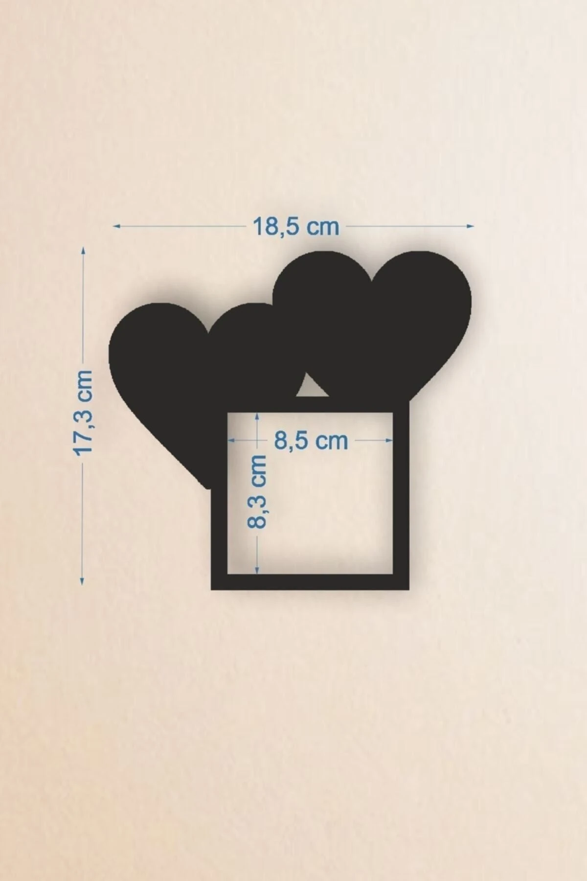Kalpler Temalı Ahşap Priz-anahtar Çerçevesi (Hediyeli) Modern TR