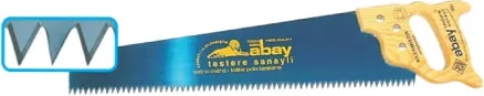 Mavi Çelik Pala Testere 50 cm - Ahşap Sap - Lisinya