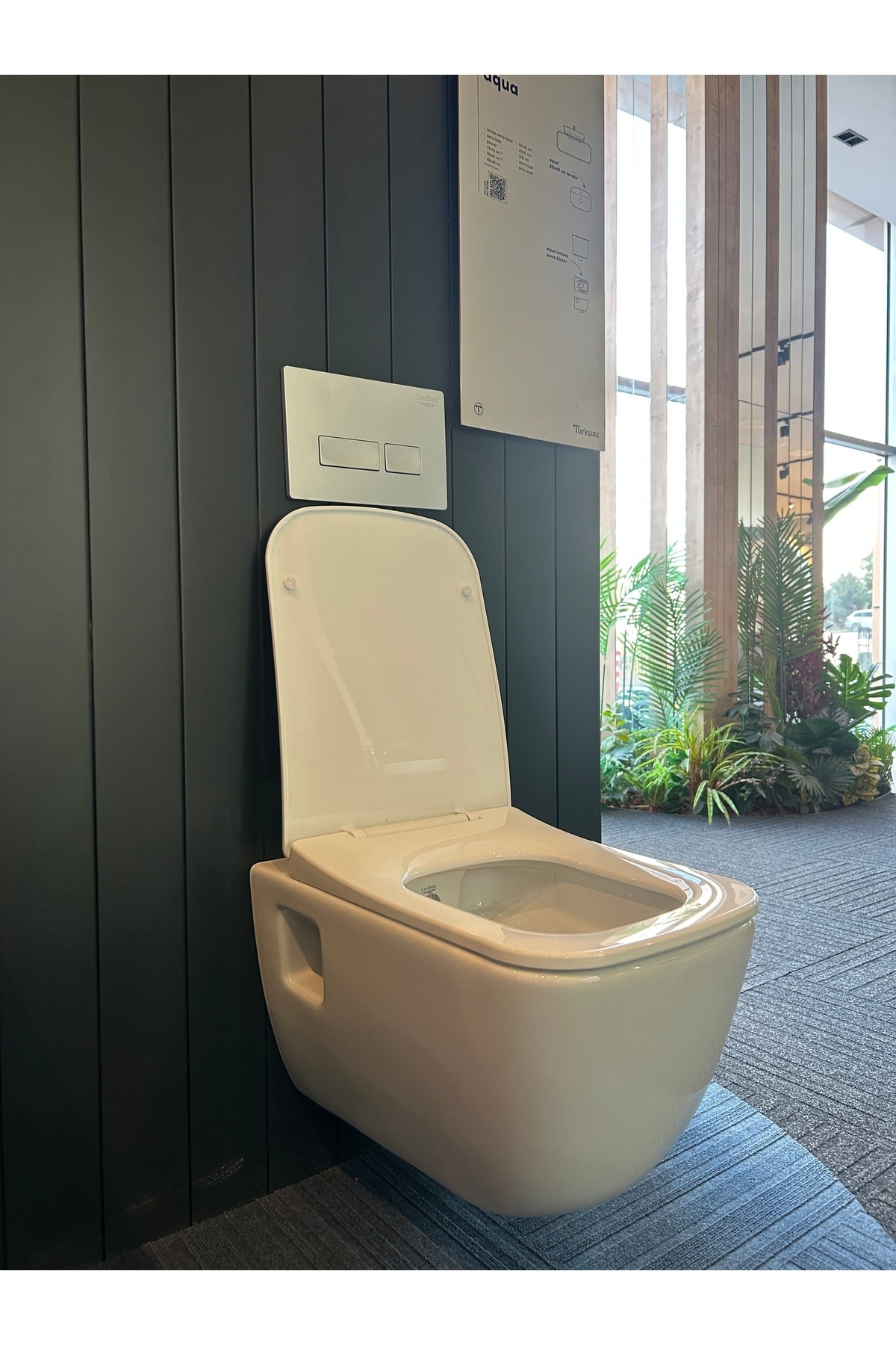 Cerastyle (aqua) Asma Klozet + Yavaş Kapanan Kapak