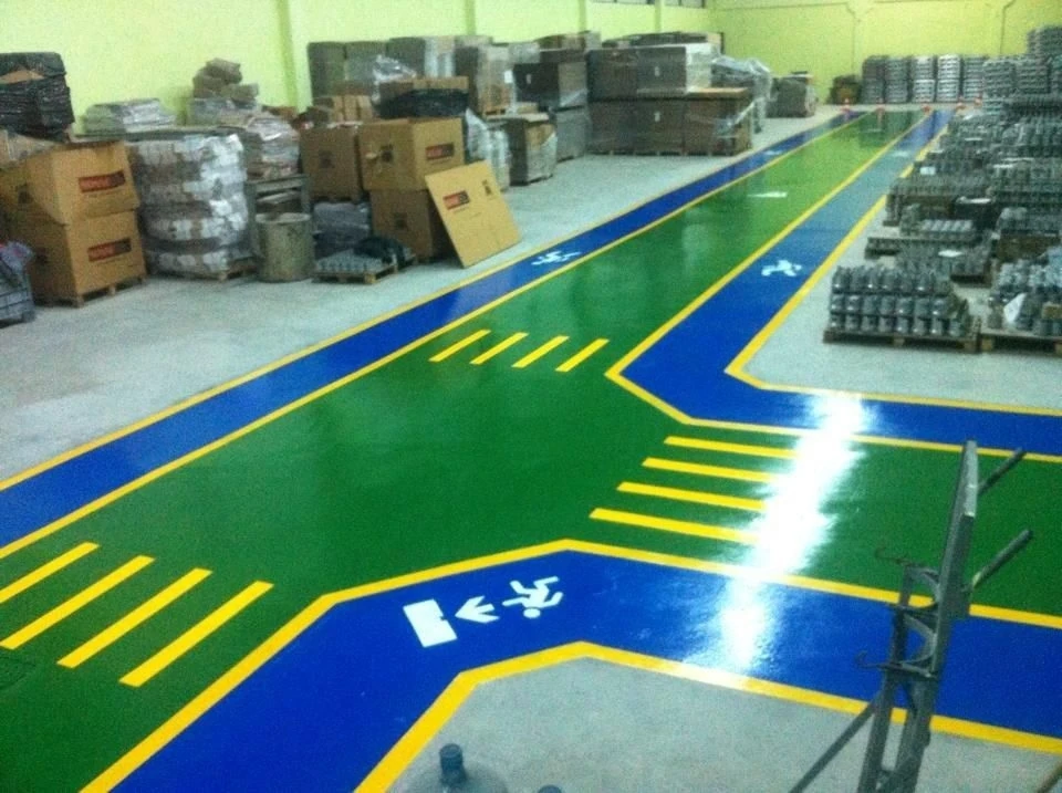 SOĞUK YOL ÇİZGİ BOYASI 5KG Mavi - Ral 5015, Isg Çizgi Boyası