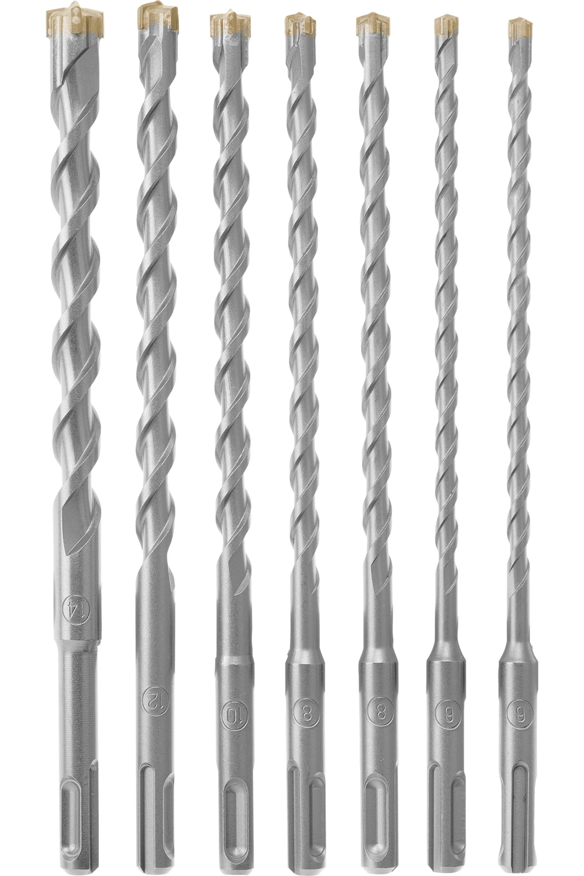 Orijinal 7 Parça Sds Plus Uç Seti, 210 Mm - 49265515