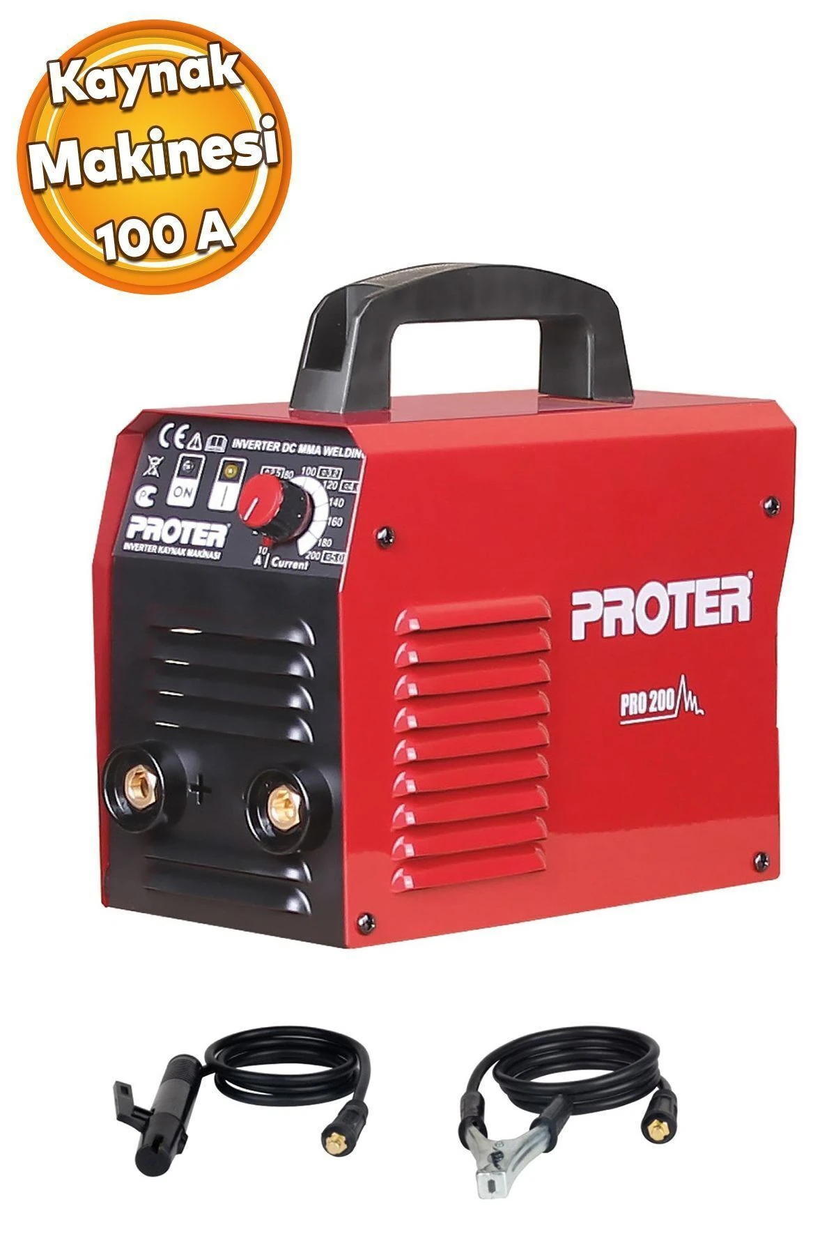 İnverter Kaynak Makinası PRO200 Demir Metal Birleştirme Kaynak Makina 200 A 6.5 KW Elektrot