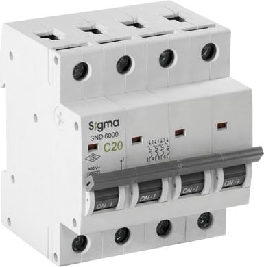 6SM440C 4X40A 6ka C Serisi Otomatik Sigorta