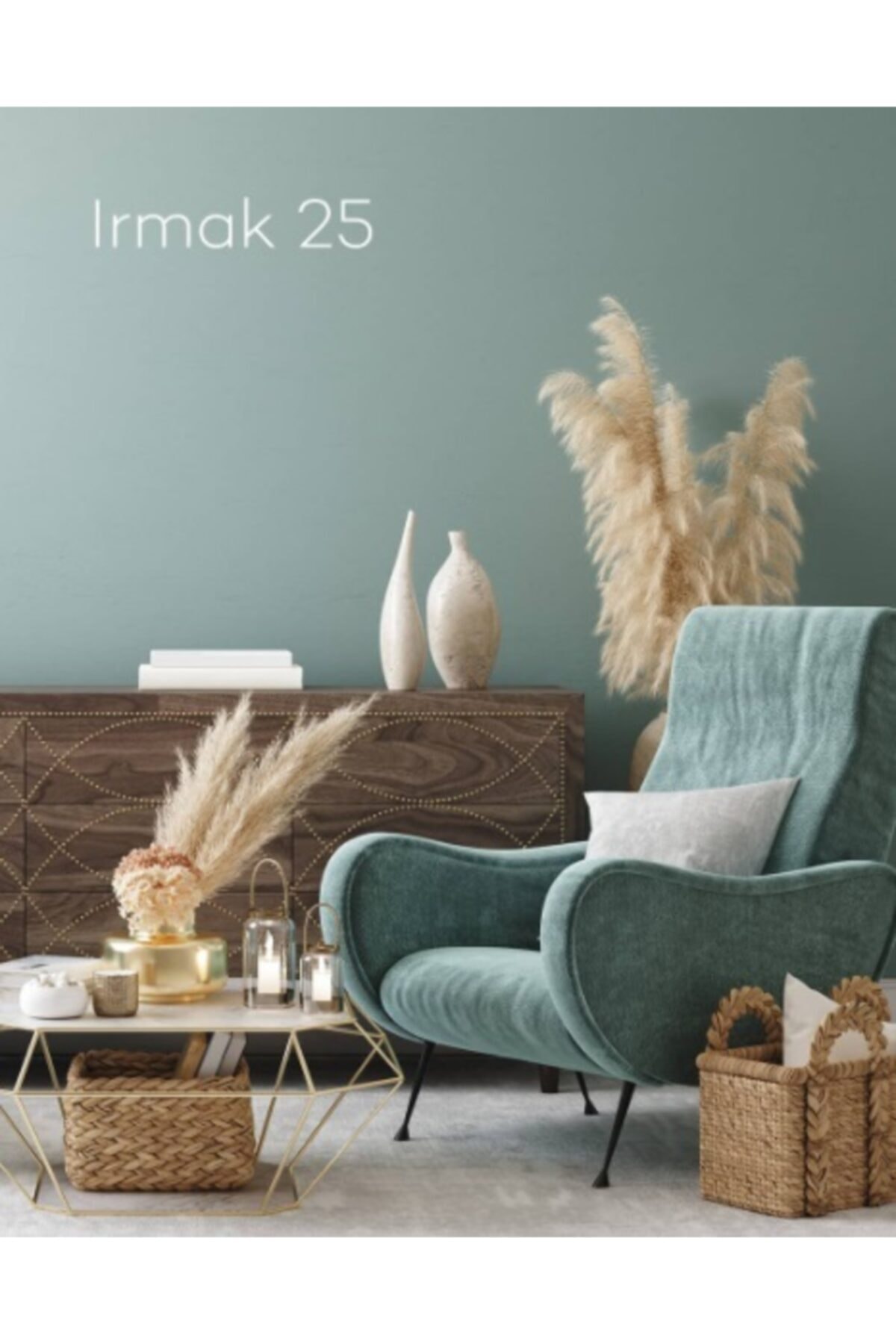 Momento Max 1.25lt Renk: Irmak 25 Soft Mat Tam Silinebilir Iç Cephe Boyası