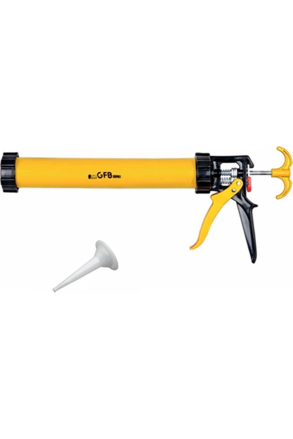 Poliüretan Siyah Sosis Mastik 600 Ml. - 20 Adet + Gfb Alüminyum Sosis Tabancası 600 Ml.