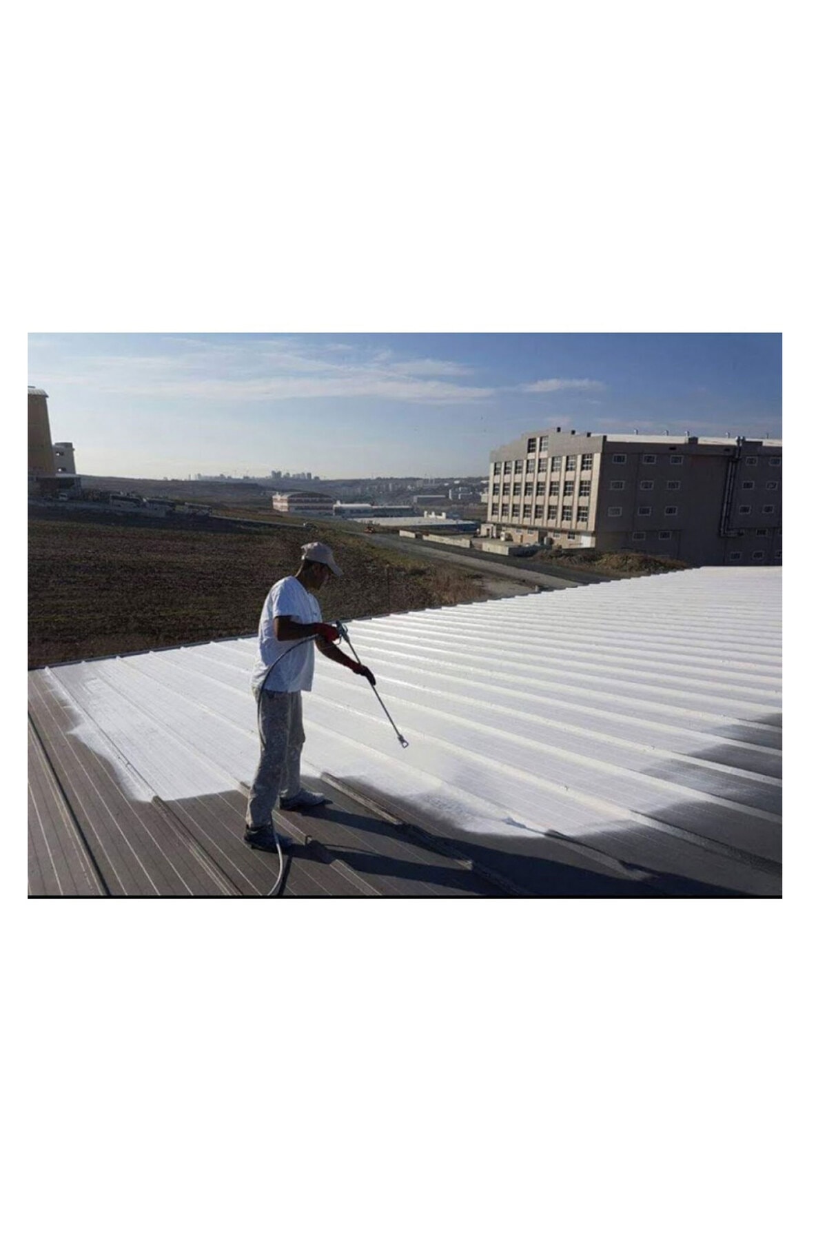 MS POLYMER %300 Elastik Su Yalıtım Malzemesi Beyaz 18 Kg