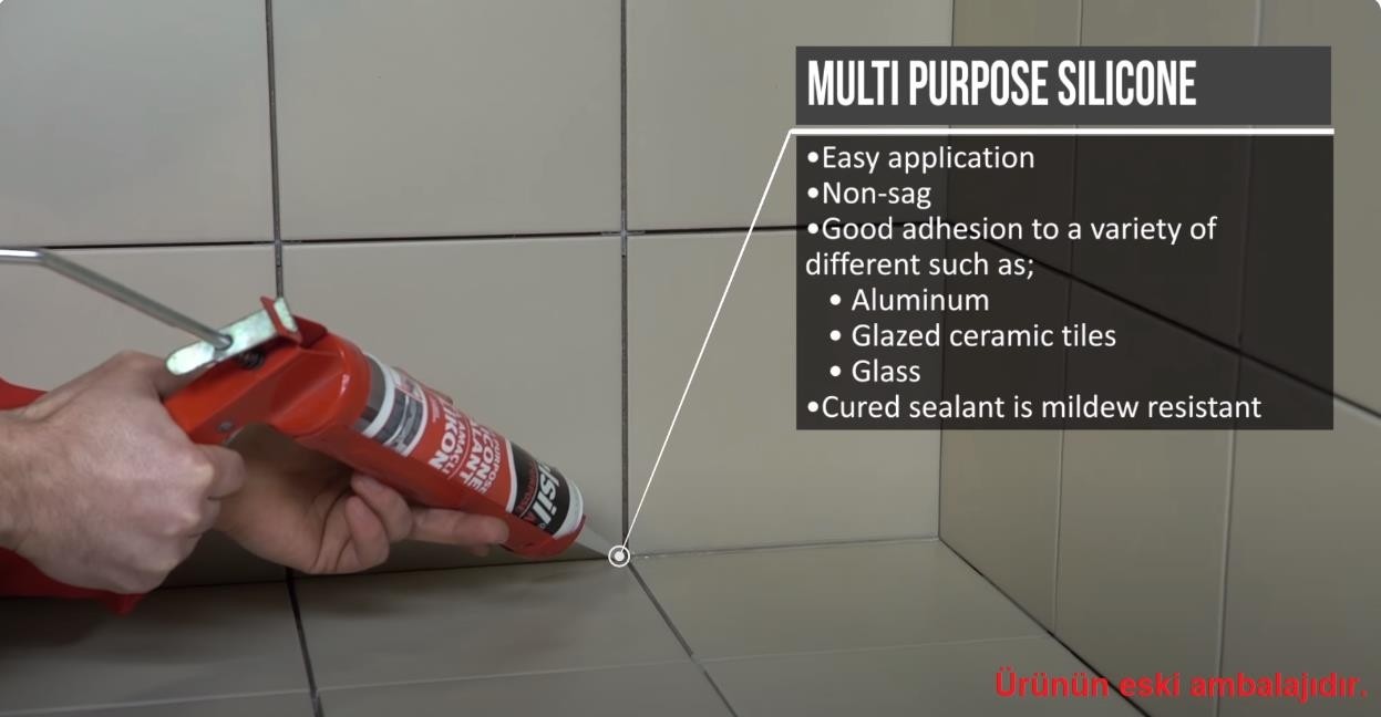 Genel Amaçlı Silikon Şeffaf 280 Gr. - 1 Adet