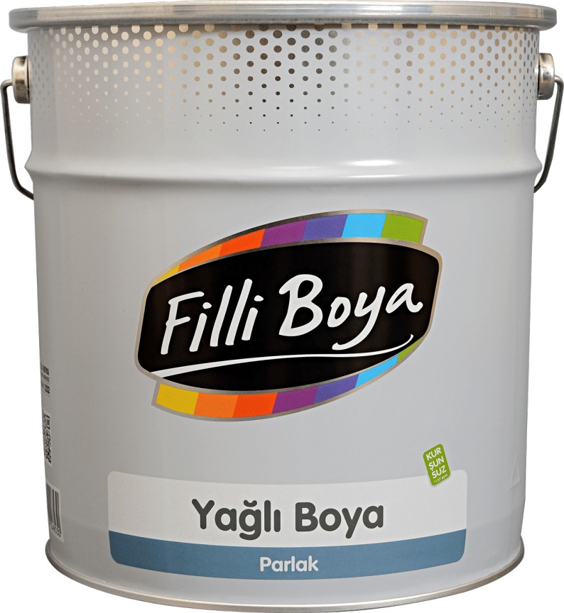 Sentetik Parlak Yağlı Boya 2,5 Lt - Siyah
