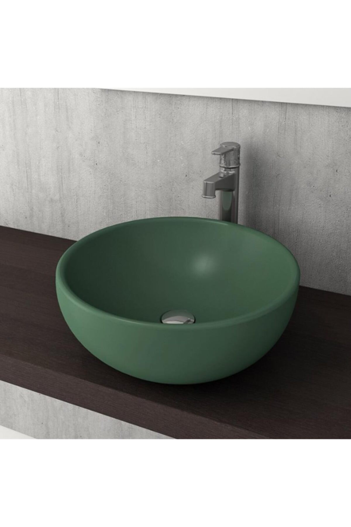 Venezia Lavabo Çanak 45 Cm Mat Yeşil 1119-027-0125