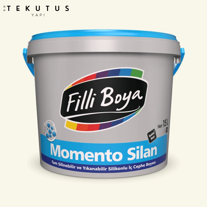 Momento Silan Silikonlu Iç Cephe Boyası 15 L Bal Beji / AY-1008