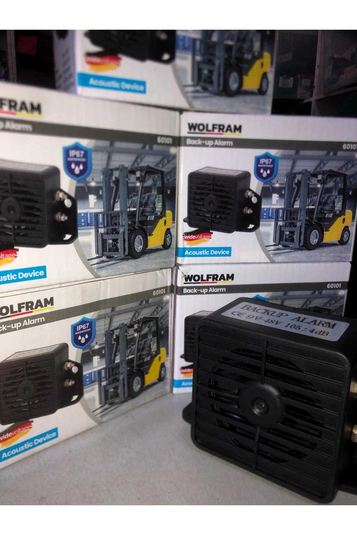 Yüksek ses geri vites kornası 12 v 48 v tüm araçlara uyumlu