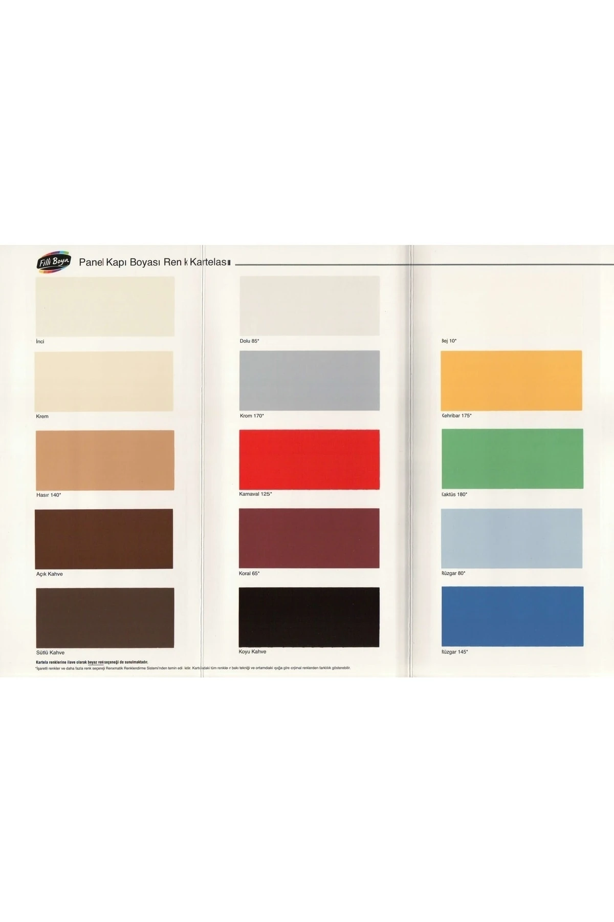 Filli Su Bazlı Panel Kapı Boyası 2.5lt Renk:inci