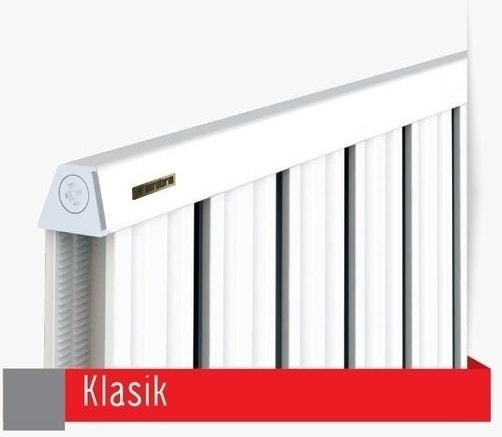 Alüminyum Panel Radyatör Klasik 600 x 1600 Ral 9010 Radyatör