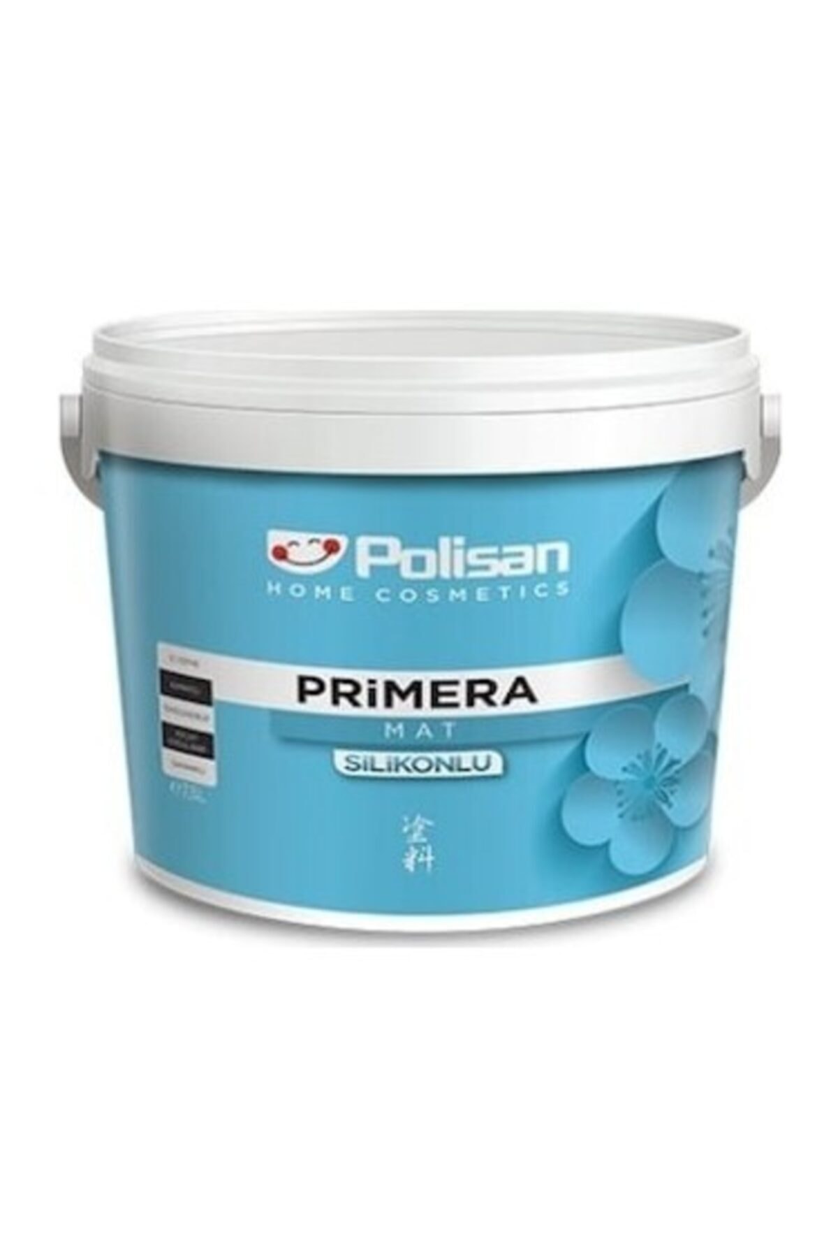 POLİSAN Primera Mat Silikonlu Iç Cephe Boyosı 2,5 Lt Karizmatik Gri