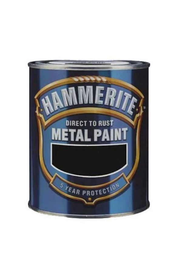 Hammerite Direkt Pas Üstü Pürüssüz Metal Boya Beyaz - 0,75 L