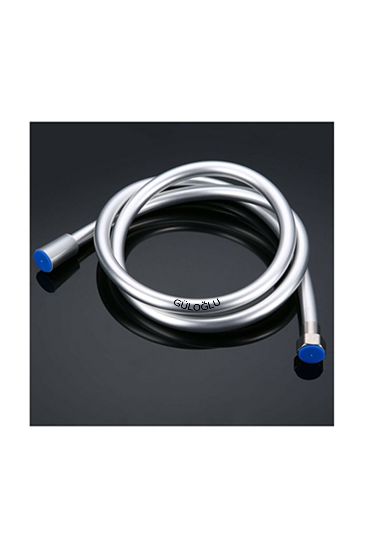 5 Yıl Garantili Pvc Gri Duş Sprali (150 Cm)