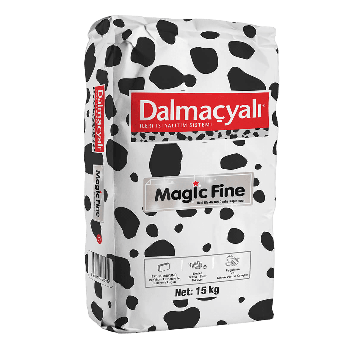 FİLLİ Dalmaçyalı Magic Fine Özel Efektli Dekoratif Kaplama 15 Kg