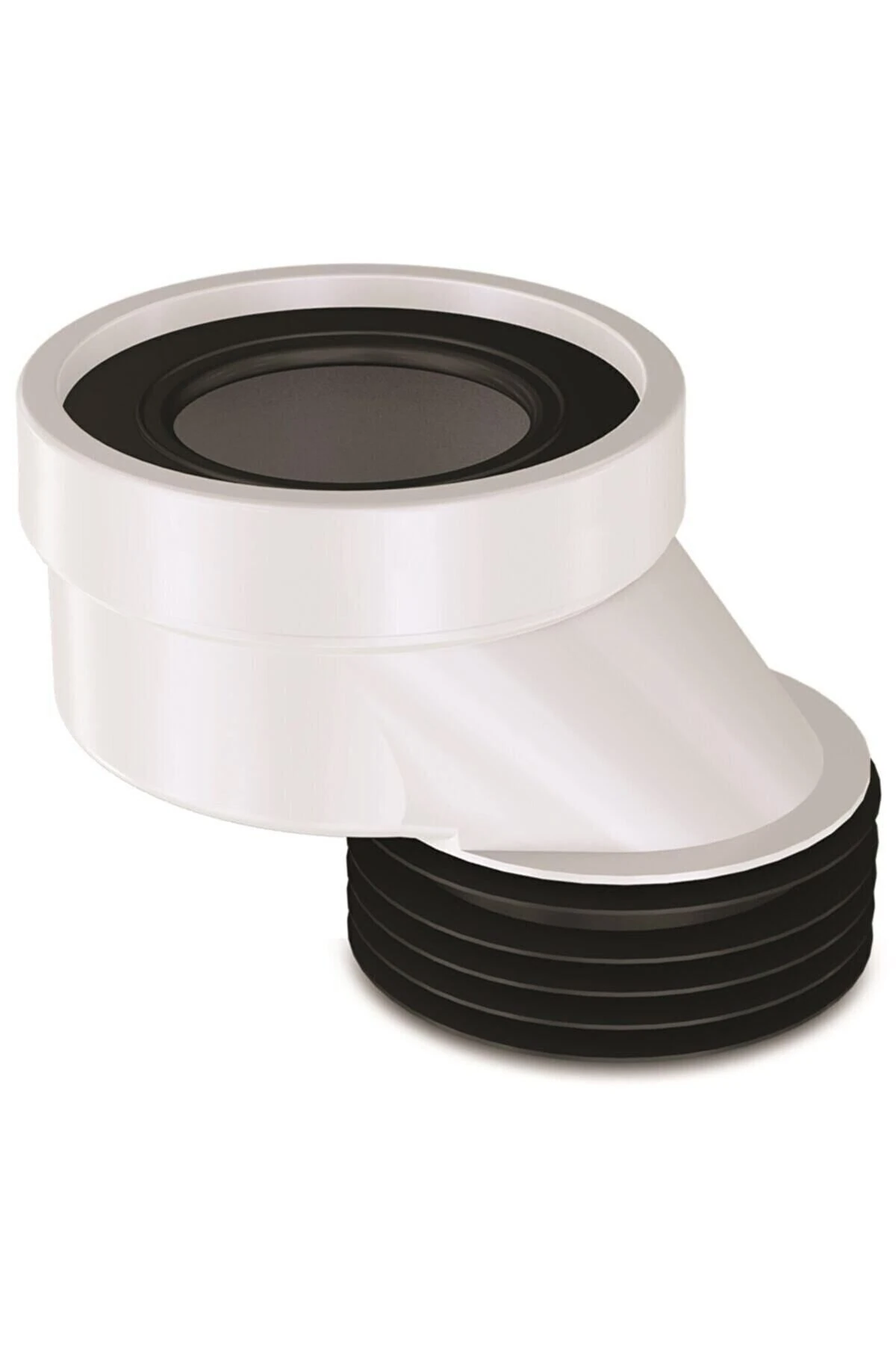 Yt27 Ayarlanabilir Altdan Çıkışlı Klozet Gider Borusu Eksantirik Kada-6cm Kaydırılabilir