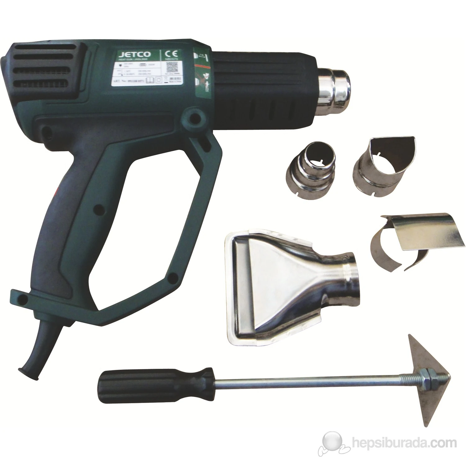 Jhgl 2000 Sıcak Hava Tabancası 2000 Watt