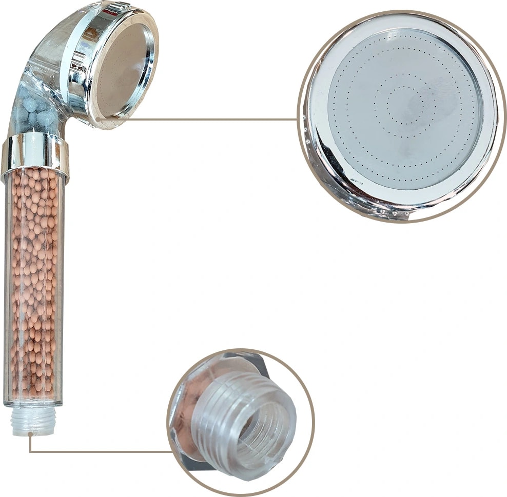 Su Arıtmalı Duş Başlığı Tasarruflu Kokulu Banyo Duş Başlığı (5047)