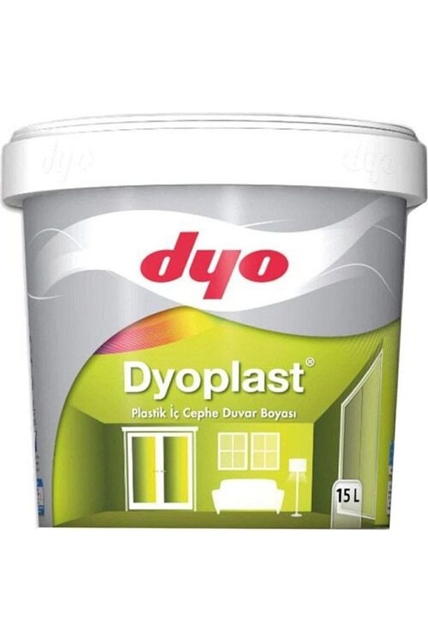 Plast Plastik Iç Cephe Duvar Boyası Antrasit Gri 15 Lt
