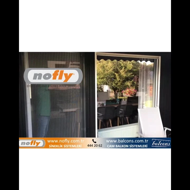 Ince Seri Plise Sineklik Kapı Pencere Boyalı (90*245)