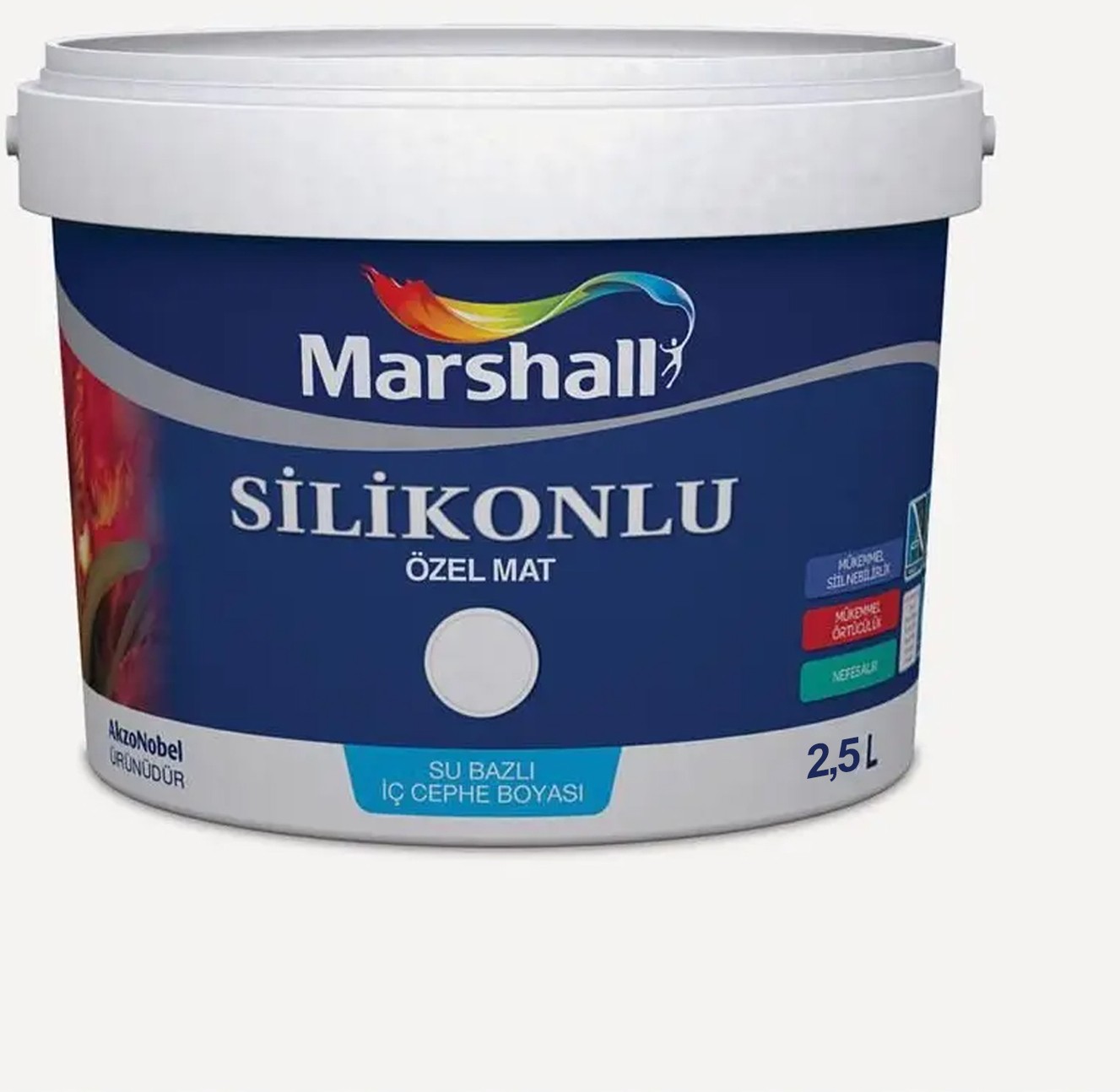 Silikonlu Özel Mat Afrika Menekşesi 2,5 Lt (3,5 Kg)