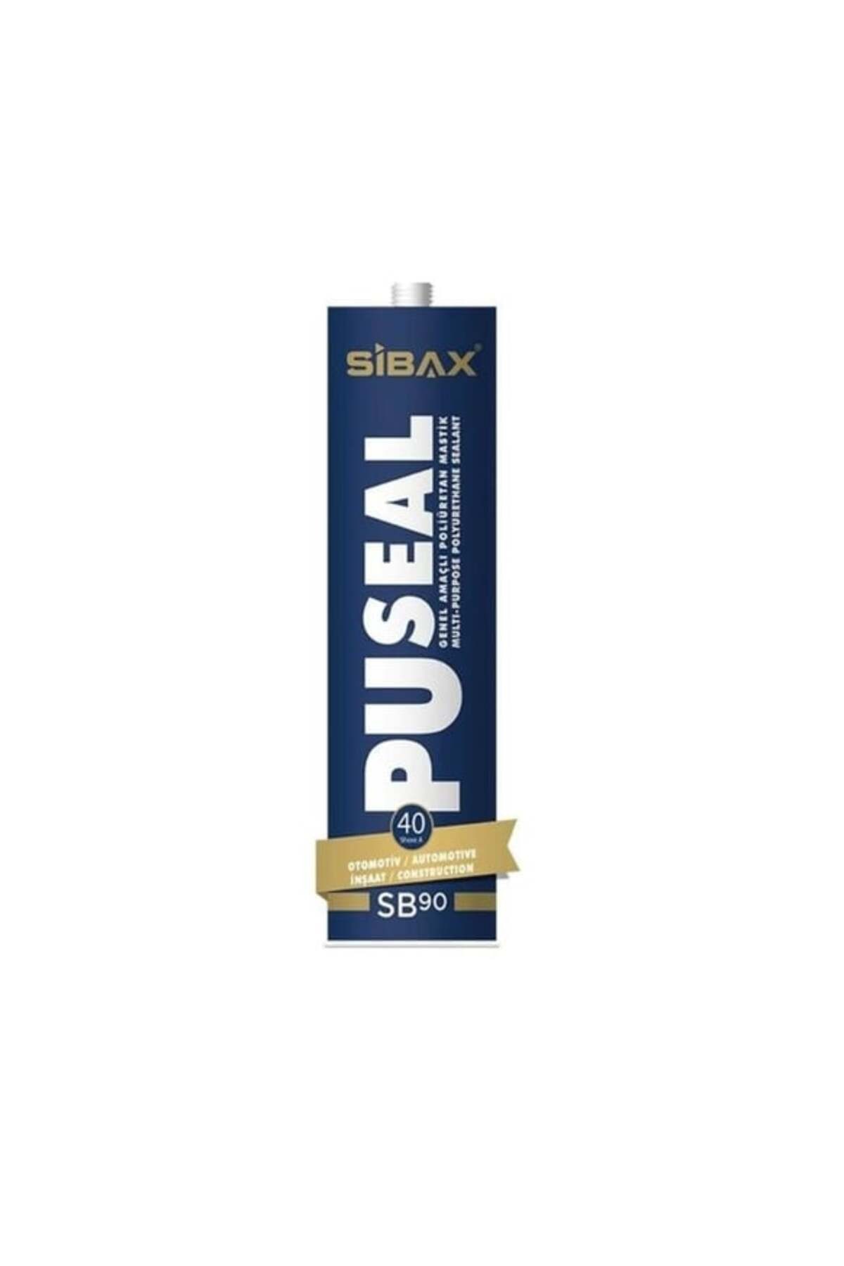 SİBAX POLİÜRETAN MASTİK SİYAH 280ml (40SHR) SB90