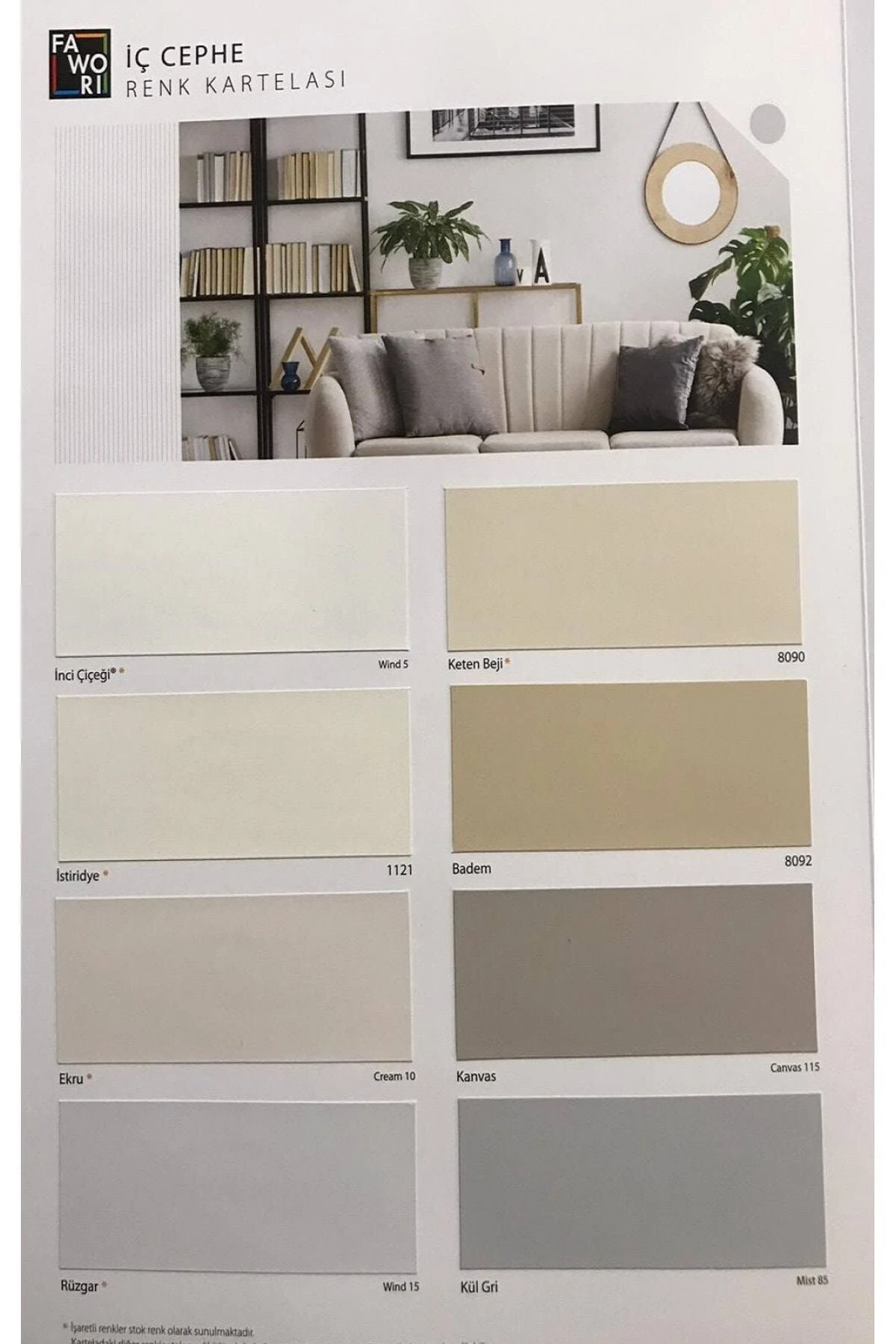 Silikonlu Mat Iç Cephe Duvar Boyası 7.5lt Zencefil