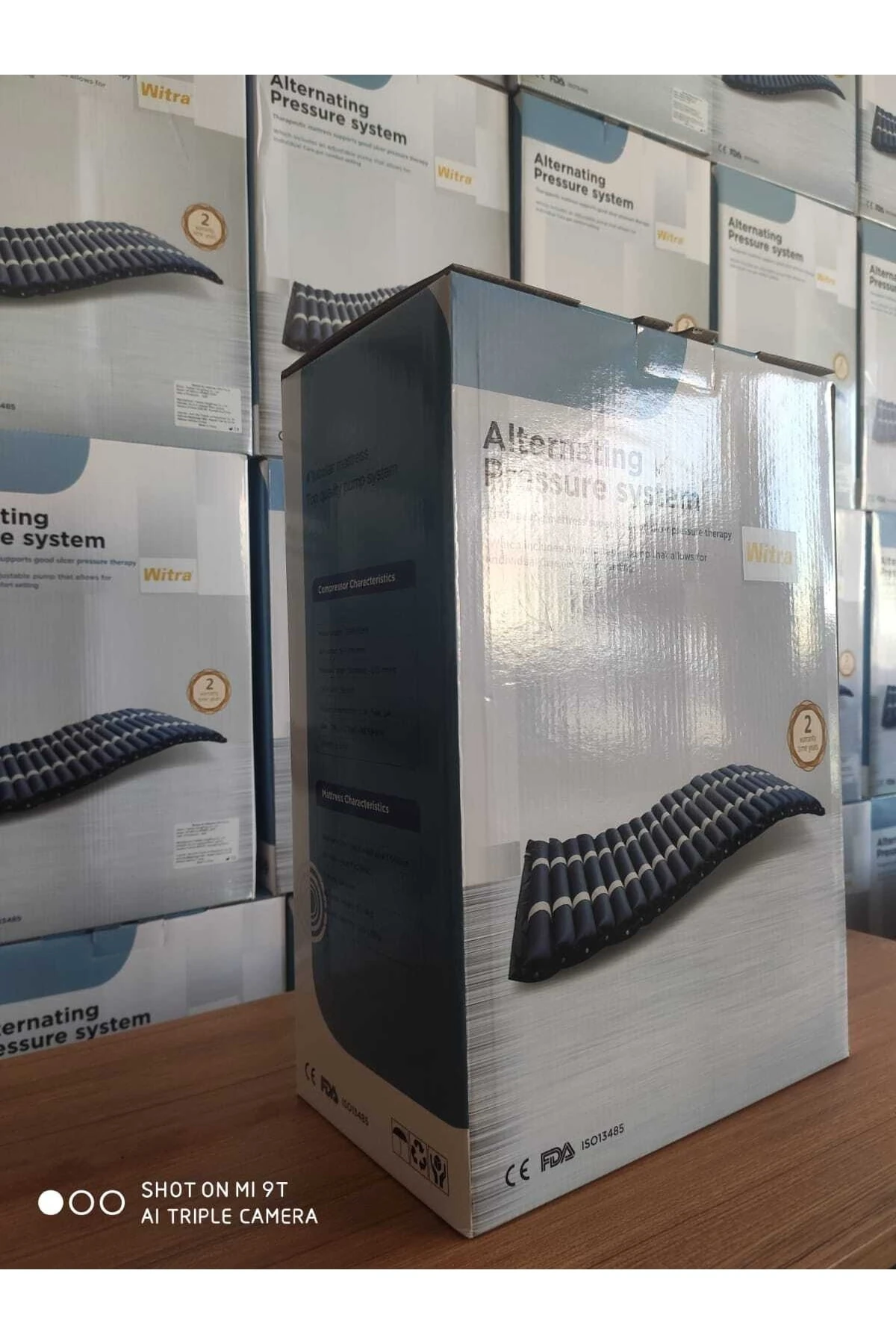 A + B 8cm Ventilasyonlu Boru Tipli Havalı Yatak ( Kılıf Hediye )