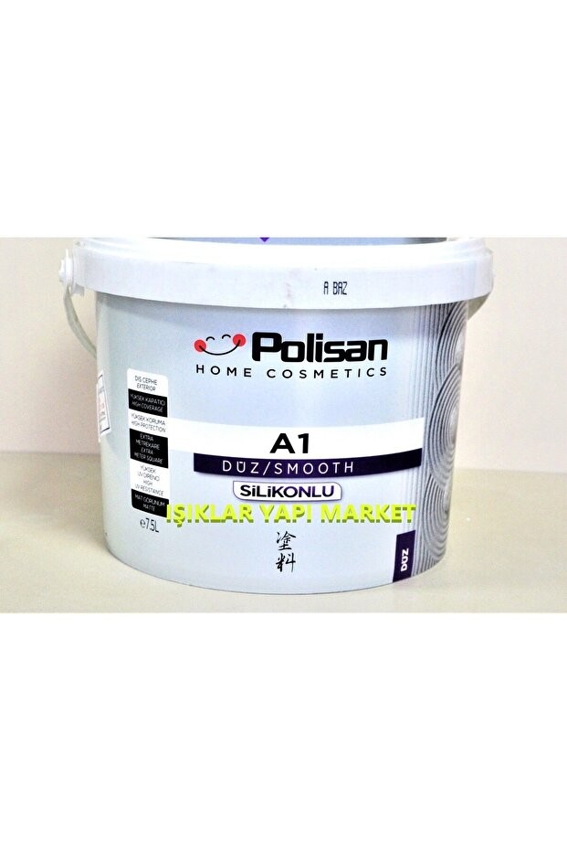 Silikonlu A1-dış Cephe Boyası-2,5litre(3,5KG.)-cd-8212 Poyraz