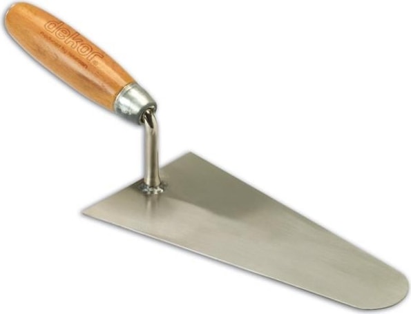 Sıva Malası Ahşap Saplı Paslanmaz 22 cm