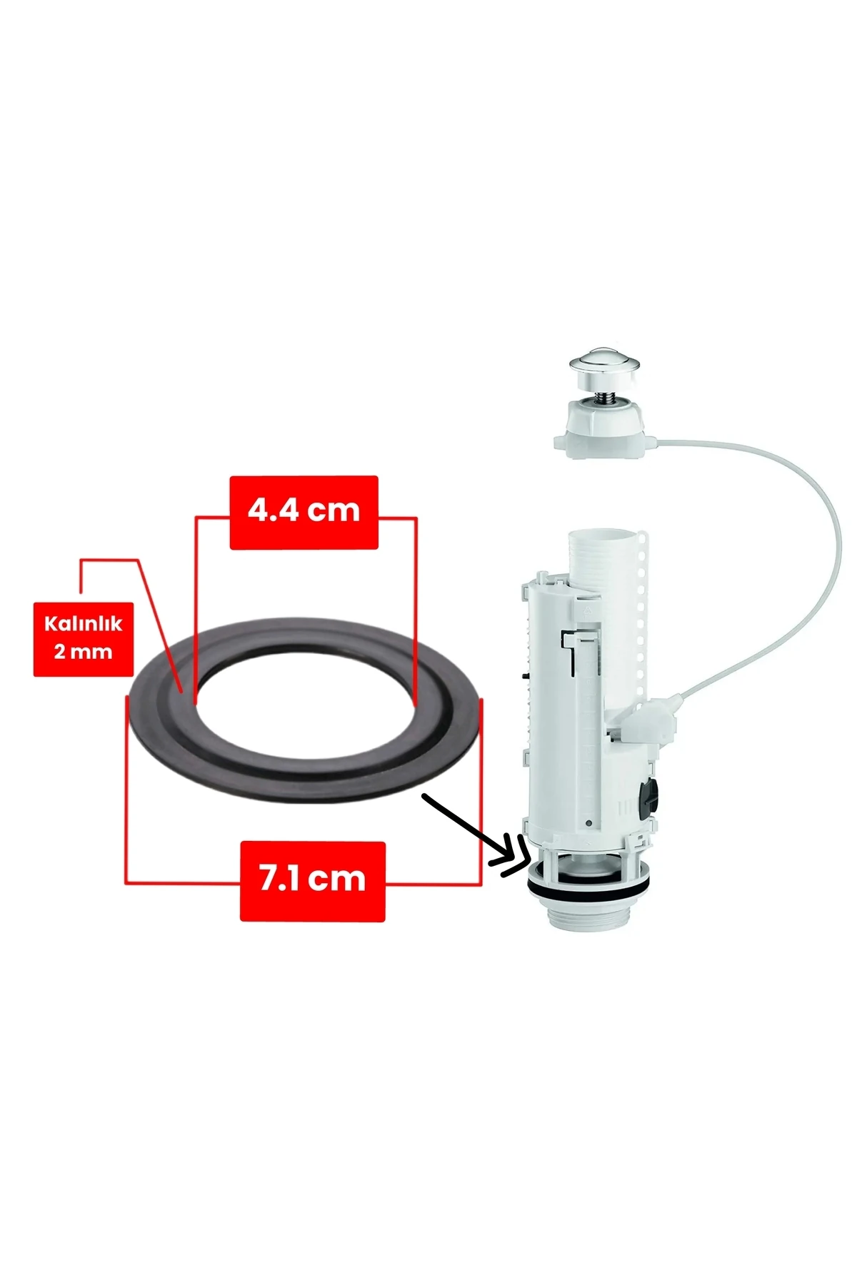 Basmalı Rezervuar İç Takım Contası