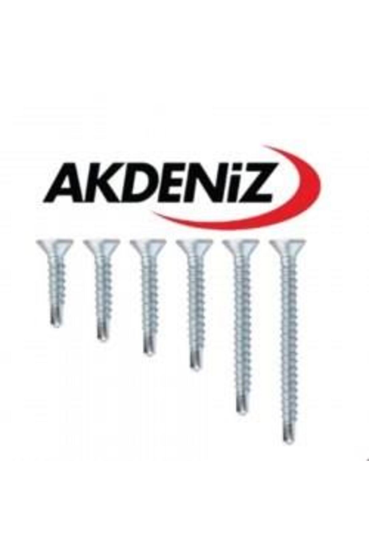 AKDENİZ MATKAP UÇLU VİDA YHB 4,8*100 (200 ADET)