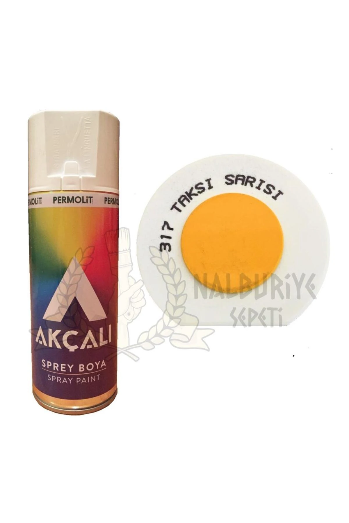 Akrilik Sprey Boya TAKSİ SARI 400 ml - 317