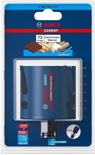 BOSCH 73 mm Yapı Malzemeleri Için Panç 2608900472