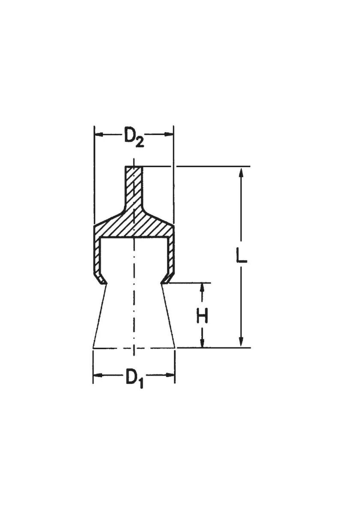 Kalem Tipi Tel Fırça 19x6mm 0714 69 04