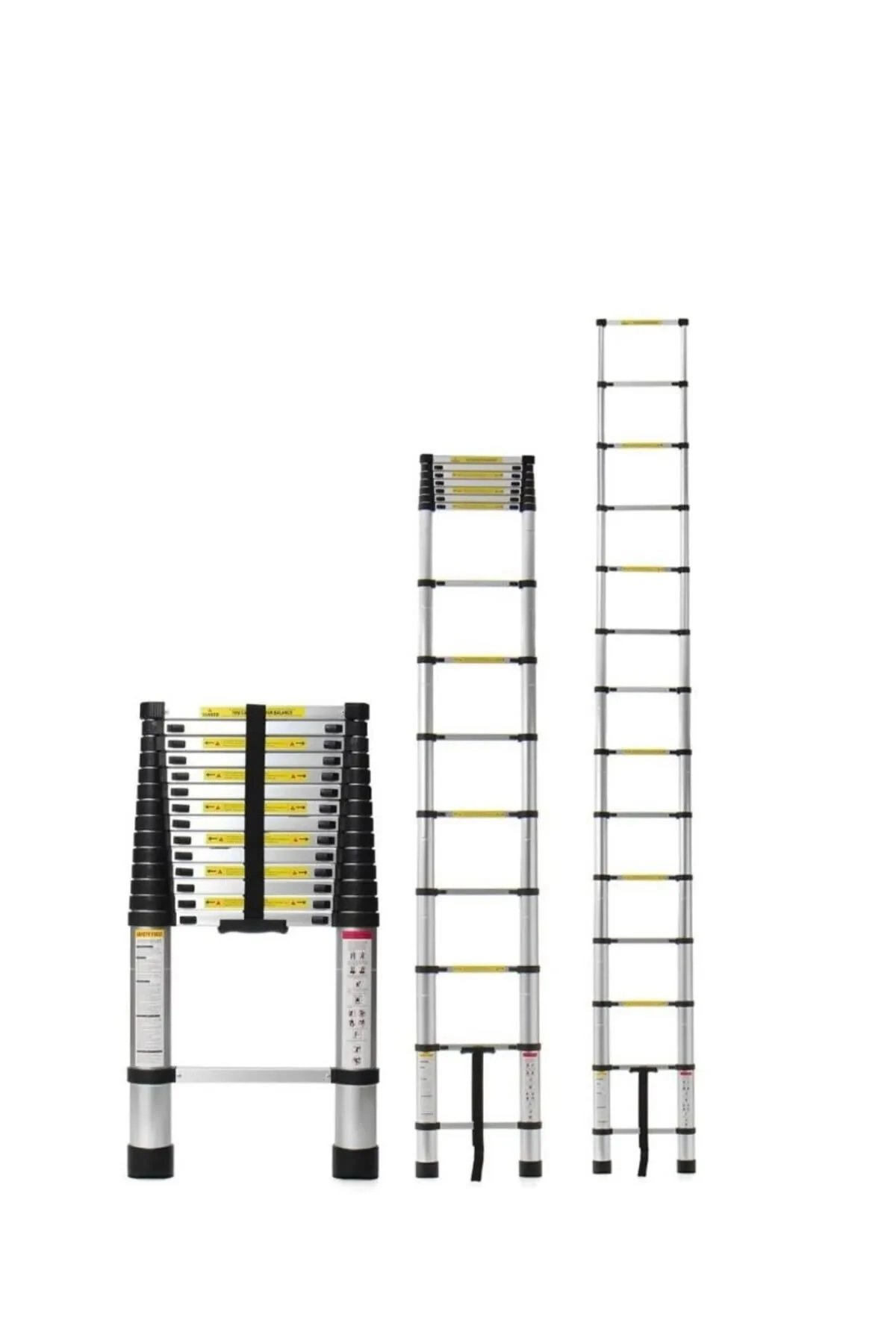 2,6mt Teleskopik Merdiven 9 Basamaklı
