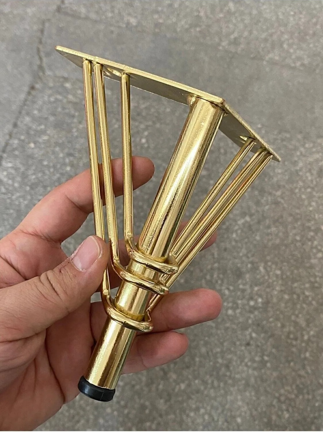 Metal Gold Demir Ayak 15 cm (4 Adet)