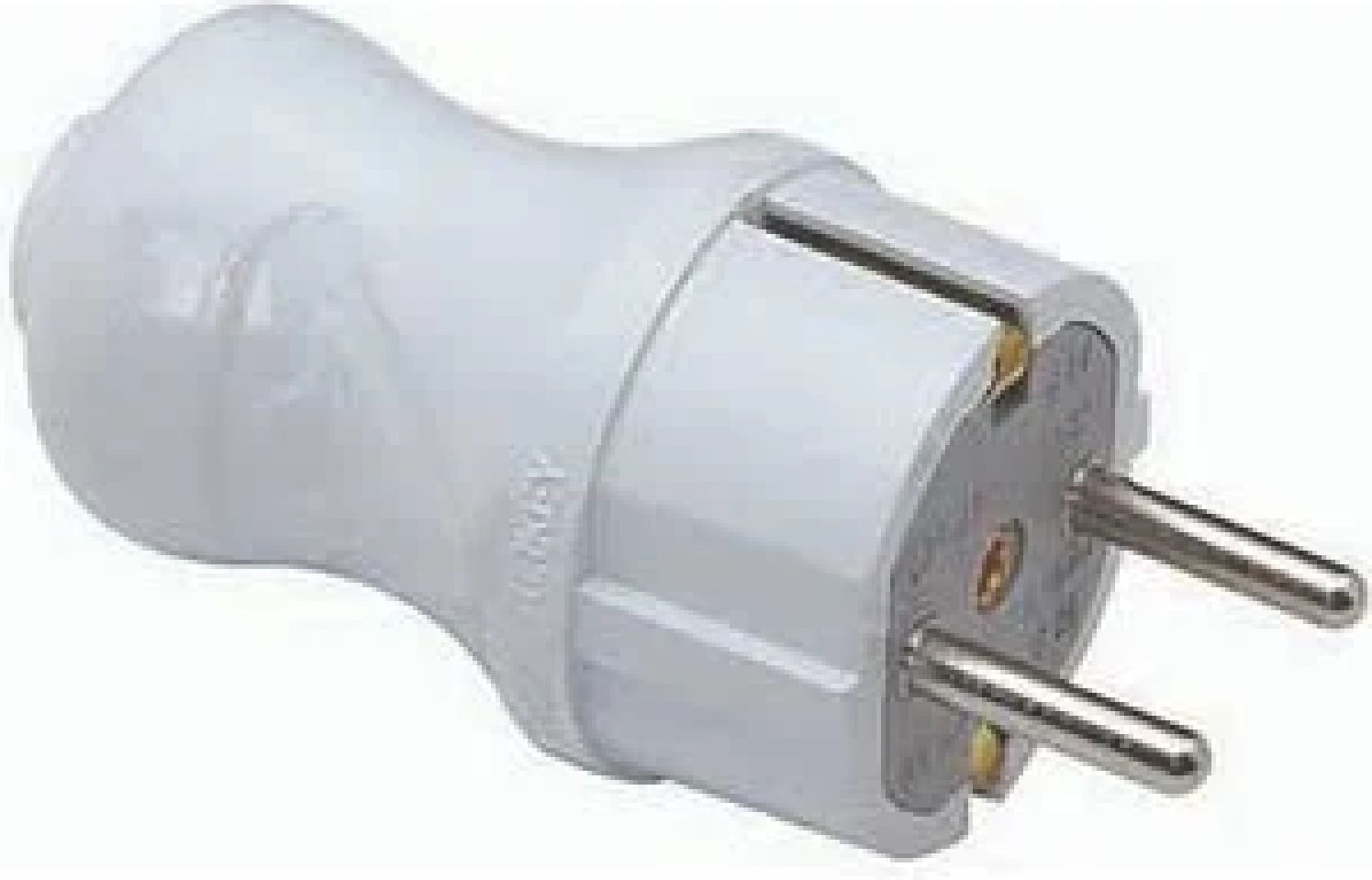 Far Z00421S ,1-Faz 220V/16A Topraklı Erkek Fiş